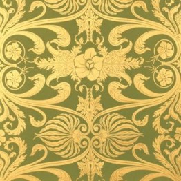 Обои Watts / Kensington - Wise Green