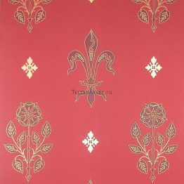 Обои Watts / Rose and Fleur de Lys - Campari