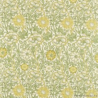 Ткань Morris / PINK & ROSE Cowslip/Fennel - DARP222530