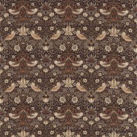 Ткань Morris / STRAWBERRY THIEF Grape/Gold - DM6F220315