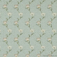 Ткань Morris / GARDEN TULIP Cowslip/Sea Green - DM6E230335