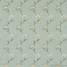 Ткань Morris / GARDEN TULIP Cowslip/Sea Green - DM6E230335