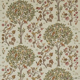 Ткань Morris / KELMSCOTT TREE Russet/Artichoke - DM6E230342