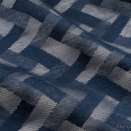 Ткань MYB / Galloway Sheers 7989_Navy_draped