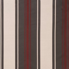Ткань Watts / Belgrave Stripe - Pearl Black Maroon