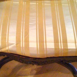 Ткань Watts / Berkeley Stripe - Silver Old Gold