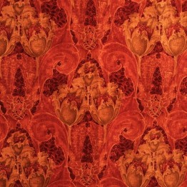 Ткань Watts / Camberwell Velvet - Indian Red