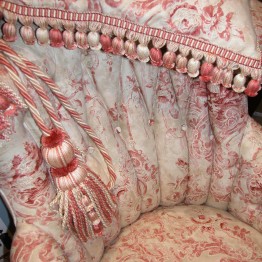 Ткань Watts / D'Urberville Linen - Dusty Rose
