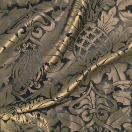 Ткань Watts / Fairford Brocade - Black Gold