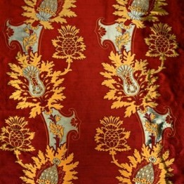 Ткань Watts / Malvern Piccadilly - Guardsman Red Gold