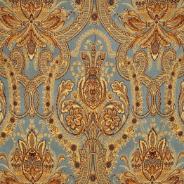 Ткань Watts / Marmaduke Paisley - Taj Blue