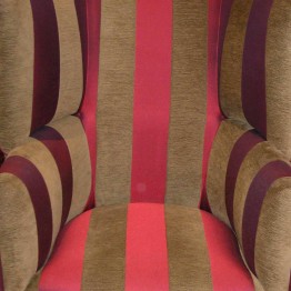 Ткань Watts / Trafalgar Stripe - Kenya Red Cactus