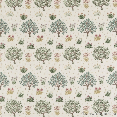 Ткань Morris / ORCHARD Bayleaf/Rose - DM6F220304