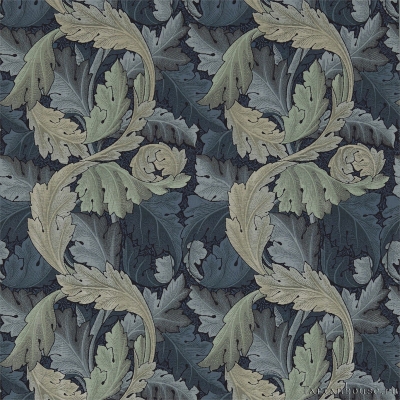 Ткань Morris / ACANTHUS TAPESTRY Indigo/Mineral - DM6W230272