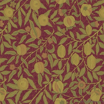 Ткань Morris / FRUIT Crimson/Thyme - DM6W230287