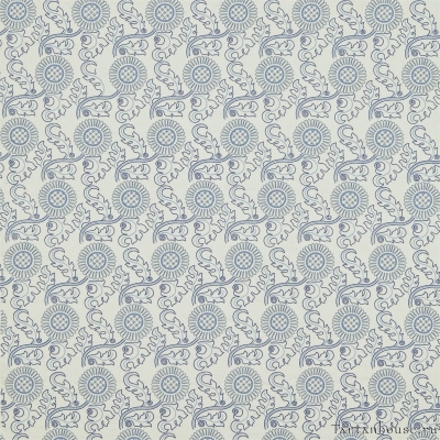 Ткань Morris / JANES DAISY Indigo/Woad - DM6E230345