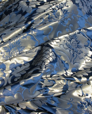 Ткань Watts / Bellini - Bodley Blue Lumiyarn