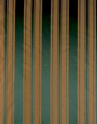Ткань Watts / Berkeley Stripe - Bodley Green Old Gold